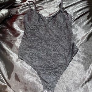 Gilly Hicks (Hollister) Black Lace Bodysuit
